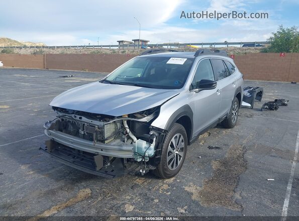 4S4BTAFC9P3217462 2023 SUBARU OUTBACK Silver წინა მარცხენა ხედი სამი მეოთხედიდან