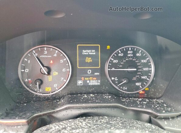 4S4BTALC7P3222485 2023 SUBARU OUTBACK Silver Սարքավորումների վահանակի տեսք