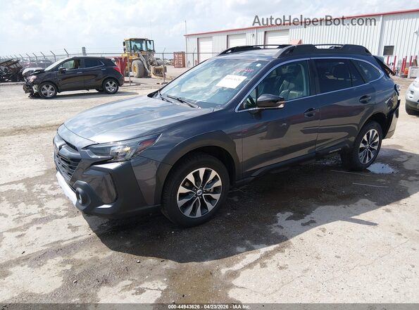 4S4BTANC6P3134606 2023 SUBARU OUTBACK Gray წინა მარცხენა ხედი სამი მეოთხედიდან