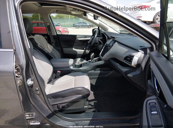 4S4BTANC6P3134606 2023 SUBARU OUTBACK Gray წინა სალონის ხედი