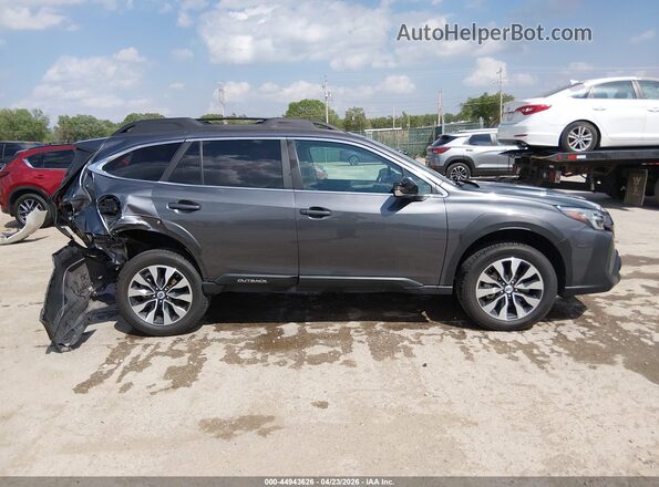 4S4BTANC6P3134606 2023 SUBARU OUTBACK Gray უკანა სალონის ხედი