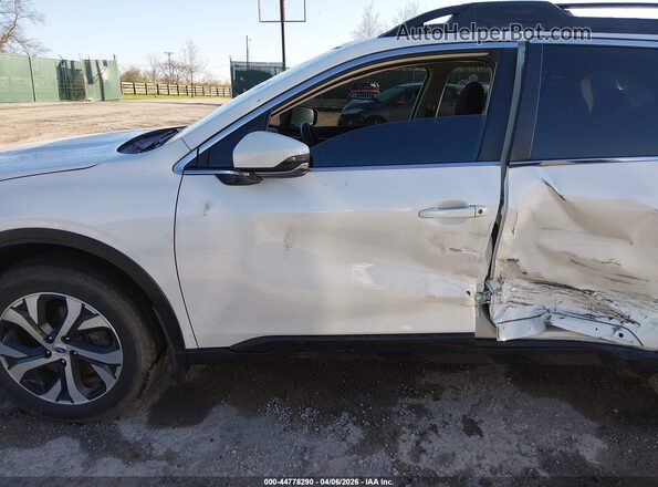 4S4BTANC7L3204964 2020 SUBARU OUTBACK Белый Вид спереди