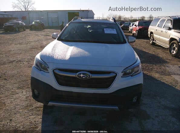 4S4BTANC7L3204964 2020 SUBARU OUTBACK Белый Вид задней части салона
