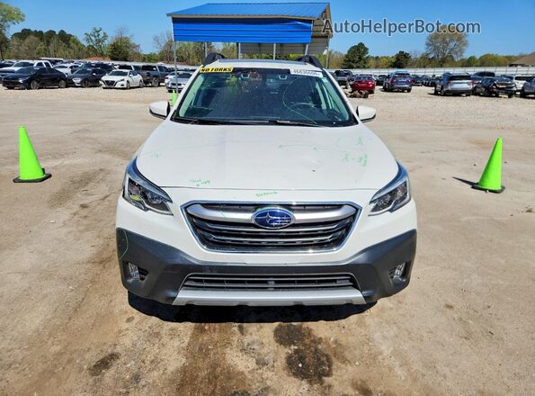 4S4BTANC8L3167018 2020 SUBARU OUTBACK Белый Вид спереди