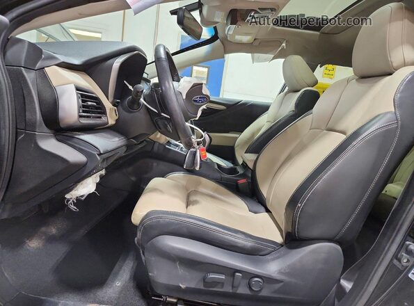 4S4BTANCXM3204779 2021 SUBARU OUTBACK Black Front interior view