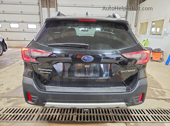4S4BTANCXM3204779 2021 SUBARU OUTBACK Black Rear view