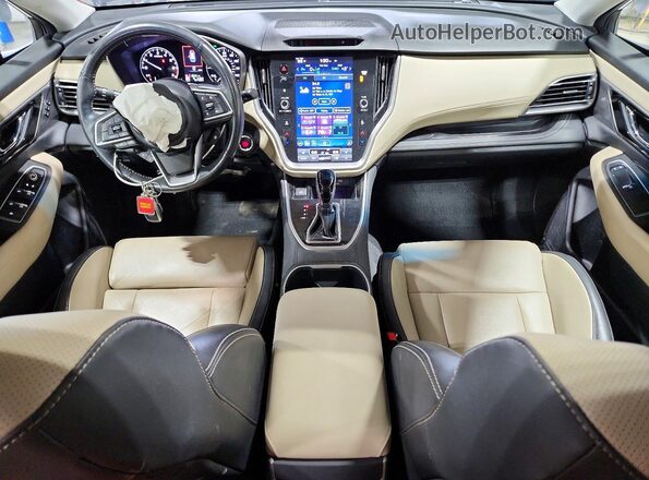 4S4BTANCXM3204779 2021 SUBARU OUTBACK Black Dashboard view