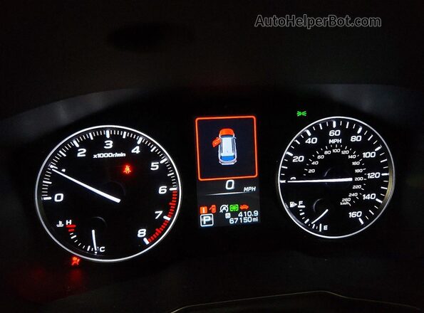 4S4BTANCXM3204779 2021 SUBARU OUTBACK Black Instrument cluster view