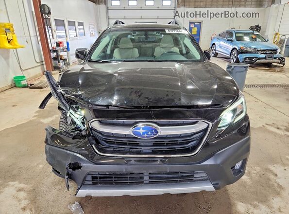 4S4BTANCXM3204779 2021 SUBARU OUTBACK Black Front view
