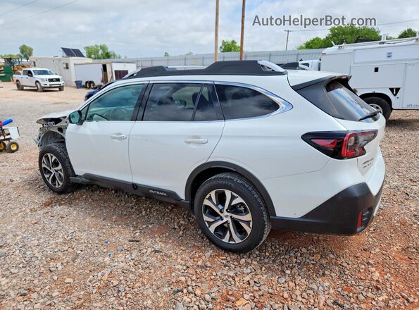 4S4BTAPC3M3147273 2021 SUBARU OUTBACK White Հետևի ձախ