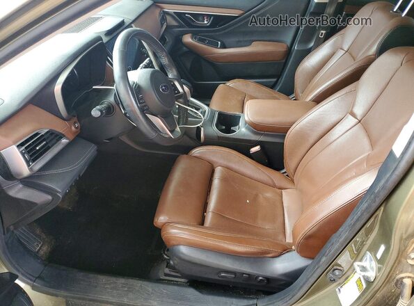 4S4BTAPC4L3256307 2020 SUBARU OUTBACK Зеленый Вид салона спереди