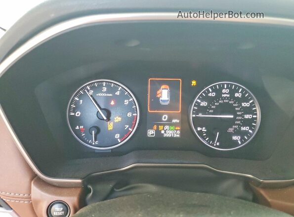 4S4BTAPC4L3256307 2020 SUBARU OUTBACK Зеленый Вид щитка приборов