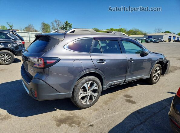 4S4BTAPC6N3201327 2022 SUBARU OUTBACK Серый Задняя правая четверть