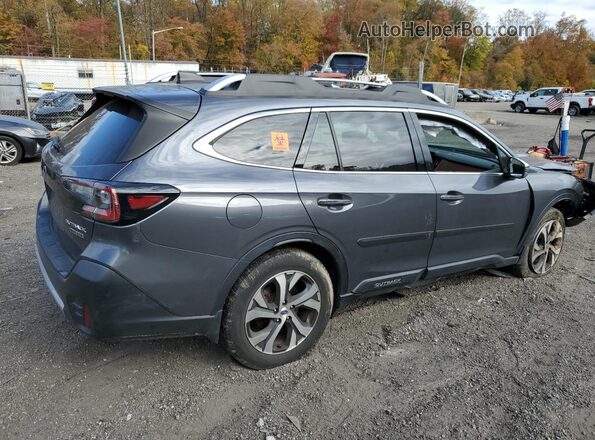 4S4BTAPC8M3189728 2021 SUBARU OUTBACK Серый Задняя правая четверть