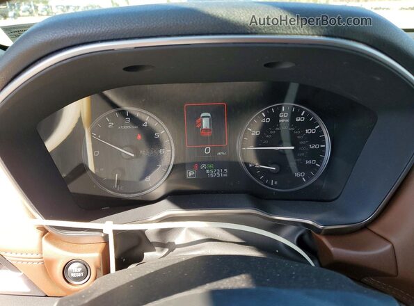 4S4BTAPC8S3179150 2025 SUBARU OUTBACK Gray Widok zestawu wskaźników