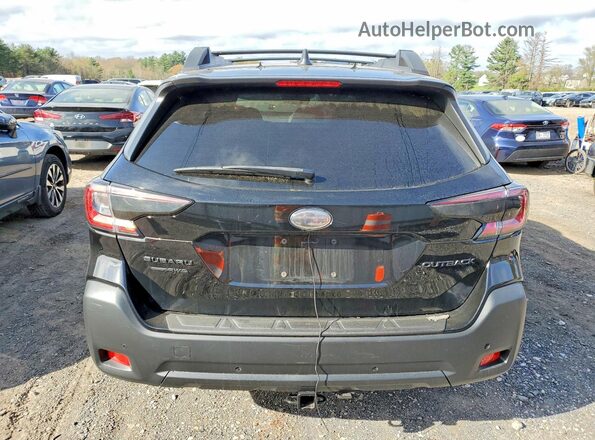 4S4BTGLD0P3112762 2023 SUBARU OUTBACK Black Հետևի տեսք