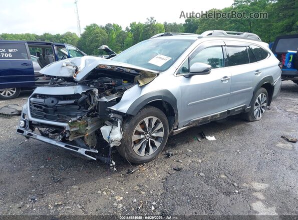 4S4BTGPD3P3156748 2023 SUBARU OUTBACK Silver Առջևի ձախ երեք քառորդ տեսարան