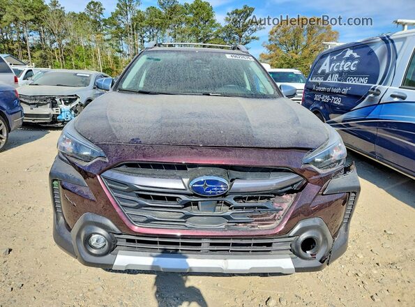 4S4BTGPD5P3197382 2023 SUBARU OUTBACK Burgundy Front view