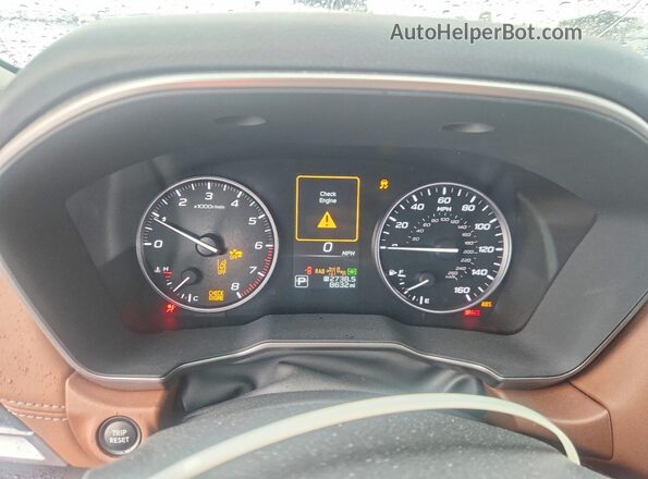 4S4BTGPD5R3269815 2024 SUBARU OUTBACK Blue Սարքավորումների վահանակի տեսք