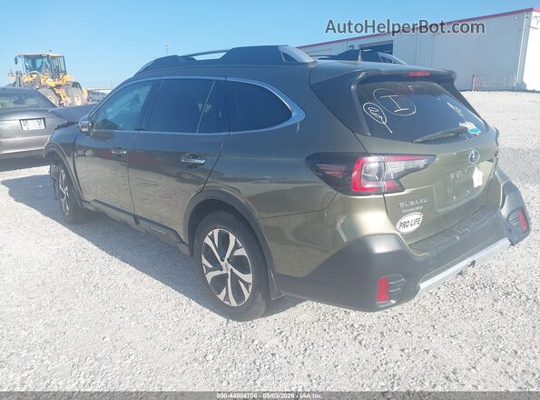 4S4BTGPD6L3215219 2020 SUBARU OUTBACK Зеленый Задняя левая четверть