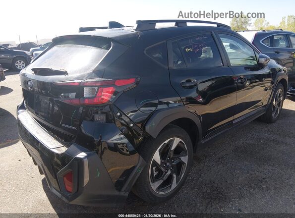 4S4GUHM60R3700883 2024 SUBARU CROSSTREK Black Rear right