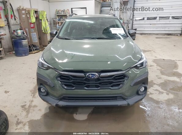 4S4GUHN66S3762423 2025 SUBARU CROSSTREK Green 