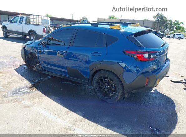 4S4GUHT65R3779453 2024 SUBARU CROSSTREK Blue უკანა მარცხენა