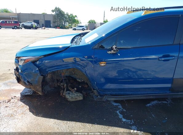 4S4GUHT65R3779453 2024 SUBARU CROSSTREK Blue წინა ხედი