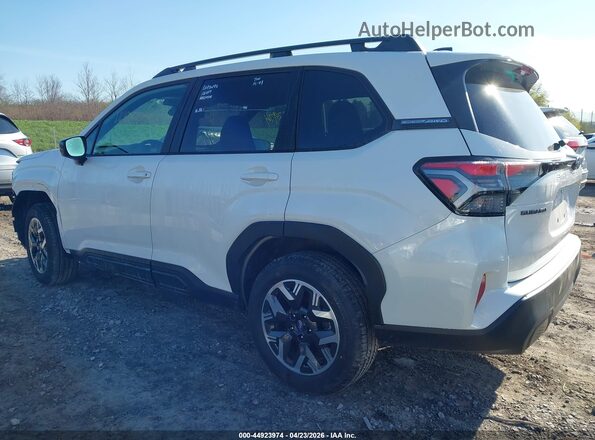 4S4SLDB62T3016563 2026 SUBARU FORESTER White Trasero izquierdo