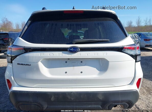 4S4SLDB62T3016563 2026 SUBARU FORESTER White 