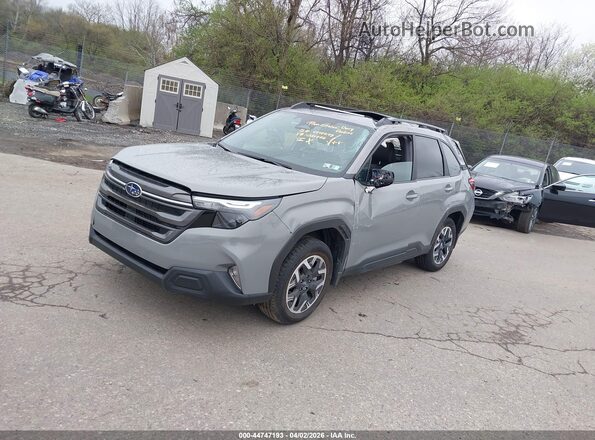 4S4SLDB67T3021726 2026 SUBARU FORESTER Gray Передня ліва чверть