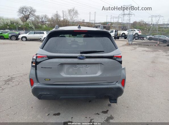 4S4SLDB67T3021726 2026 SUBARU FORESTER Gray 