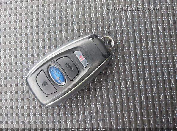 4S4SLDB67T3021726 2026 SUBARU FORESTER Gray Вид панелі приладів