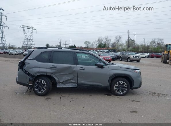 4S4SLDB67T3021726 2026 SUBARU FORESTER Gray Вид задньої частини салону
