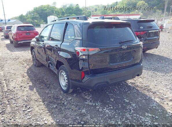 4S4SLDB6XT3061489 2026 SUBARU FORESTER Black Trasero izquierdo