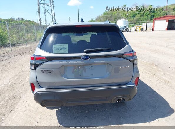4S4SLDT64T3073409 2026 SUBARU FORESTER Gray 