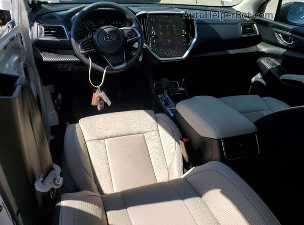 4S4WMACD1R3411031 2024 SUBARU ASCENT White Առջևի վահանակի տեսք