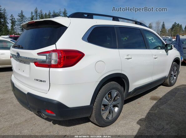 4S4WMADD8S3401598 2025 SUBARU ASCENT White უკანა მარჯვენა