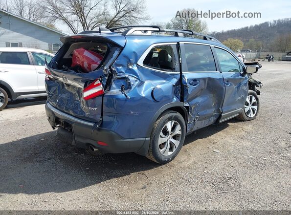 4S4WMAFD8K3428409 2019 SUBARU ASCENT Синий Задняя правая четверть