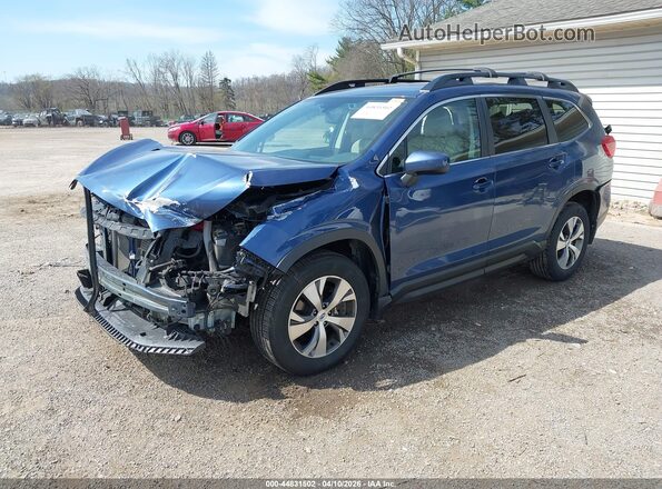 4S4WMAFD8K3428409 2019 SUBARU ASCENT Синий Передняя левая четверть