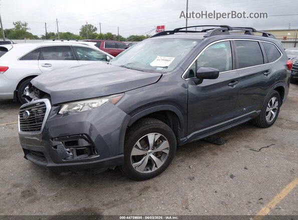 4S4WMAFD8K3489081 2019 SUBARU ASCENT Серый Передняя левая четверть