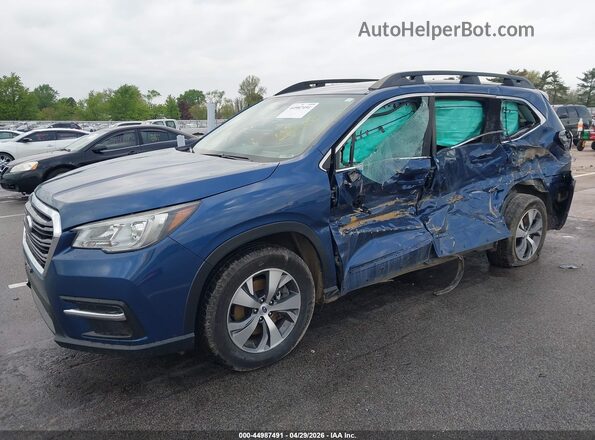 4S4WMAFD9L3454535 2020 SUBARU ASCENT Blue Առջևի ձախ երեք քառորդ տեսարան