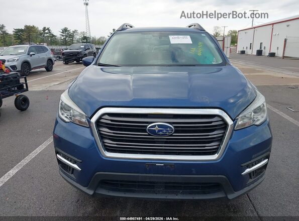 4S4WMAFD9L3454535 2020 SUBARU ASCENT Blue Սարքավորումների վահանակի տեսք
