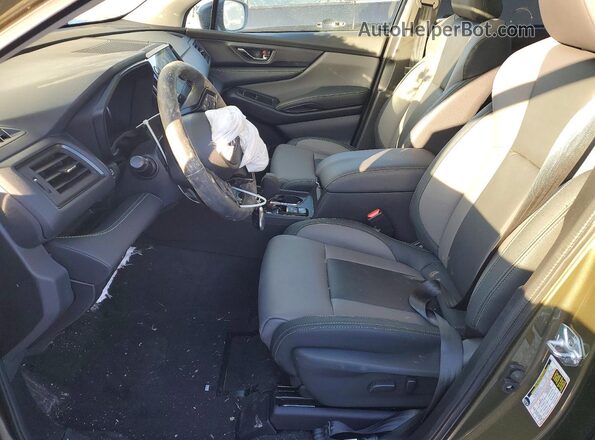 4S4WMAFDXS3440030 2025 SUBARU ASCENT Green Widok wnętrza z przodu