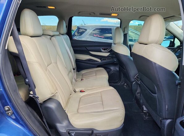 4S4WMAJD9K3488092 2019 SUBARU ASCENT Blue Вид задньої частини салону