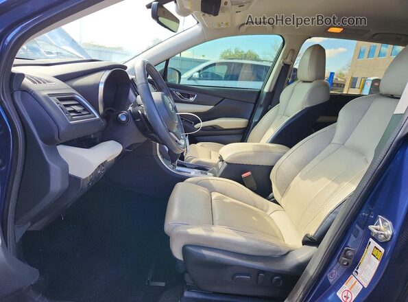 4S4WMAJD9K3488092 2019 SUBARU ASCENT Blue Вид салону спереду