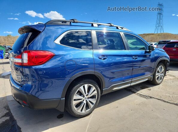 4S4WMAJD9K3488092 2019 SUBARU ASCENT Blue Задня права чверть