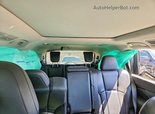 4S4WMALD0K3409339 2019 SUBARU ASCENT White Rear seats view