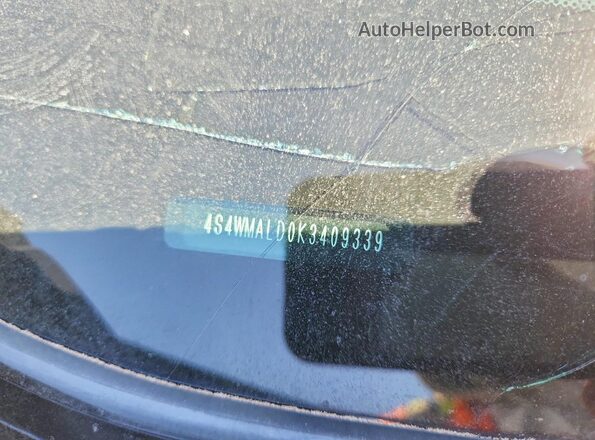 4S4WMALD0K3409339 2019 SUBARU ASCENT White VIN sticker view