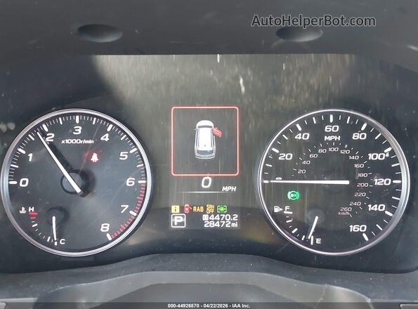 4S4WMAND6P3453091 2023 SUBARU ASCENT Gray Widok tylnych siedzeń